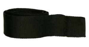 Ribbon for medal in black colour