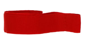 Ribbon for medal in red colour