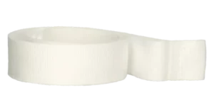 Ribbon for medal in white colour