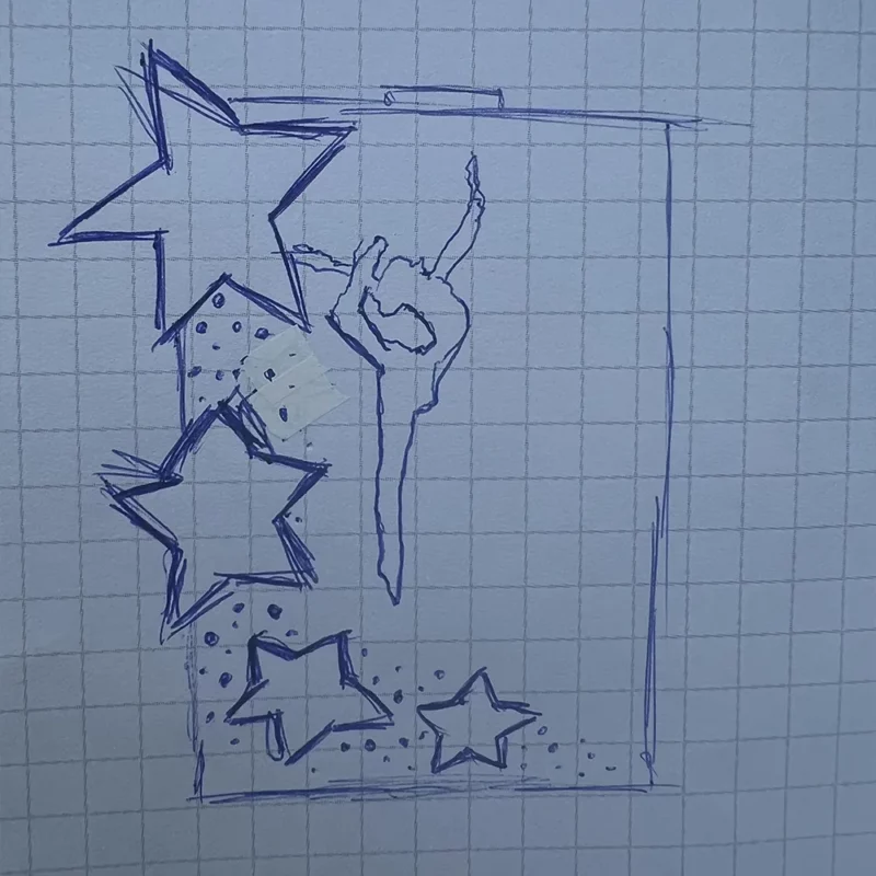 Baltic Flower Medal Sketch