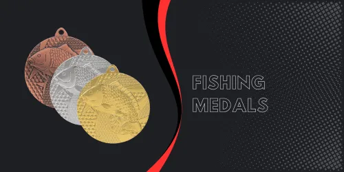 Fishing medals — ready-made designs