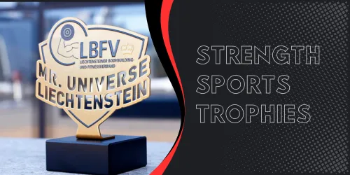 Strength sports trophies — our builds