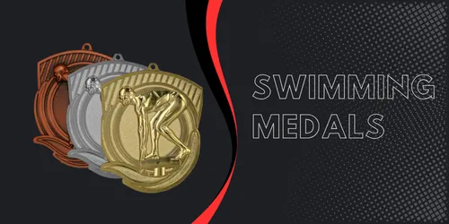 Ready-Made Swimming Medals