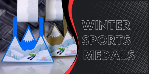 Medaglie Sport Invernali Personalizzate